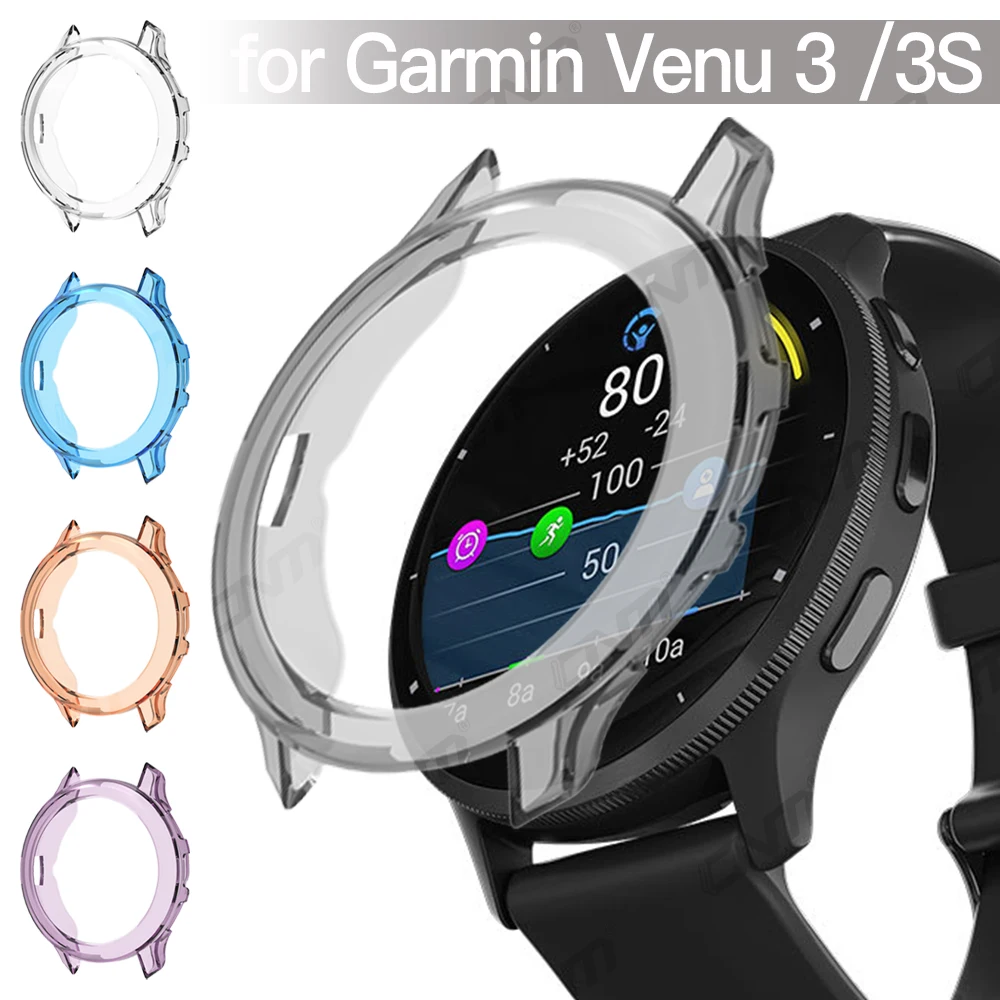 Case for Garmin Venu 3 /3S Soft TPU Cover Protector for Garmin Venu3 /3S Anti-scratch Bumper Protective Case Accessoroy
Case for Garmin Venu 3 /3S Soft TPU Cover Protector for Garmin Venu3 /3S Anti-scratch Bumper Protective Case Accessoroy