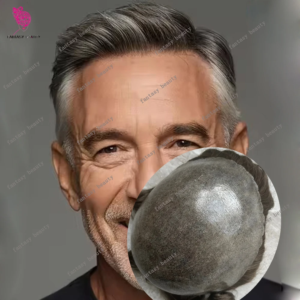 Undetectable Male Hair Prosthesis 0.12mm Injection Skin Toupee Man Wigs Super Durable Grey Black Brown Human Hair For Men Wig
Undetectable Male Hair Prosthesis 0.12mm Injection Skin Toupee Man Wigs Super Durable Grey Black Brown Human Hair For Men Wig
