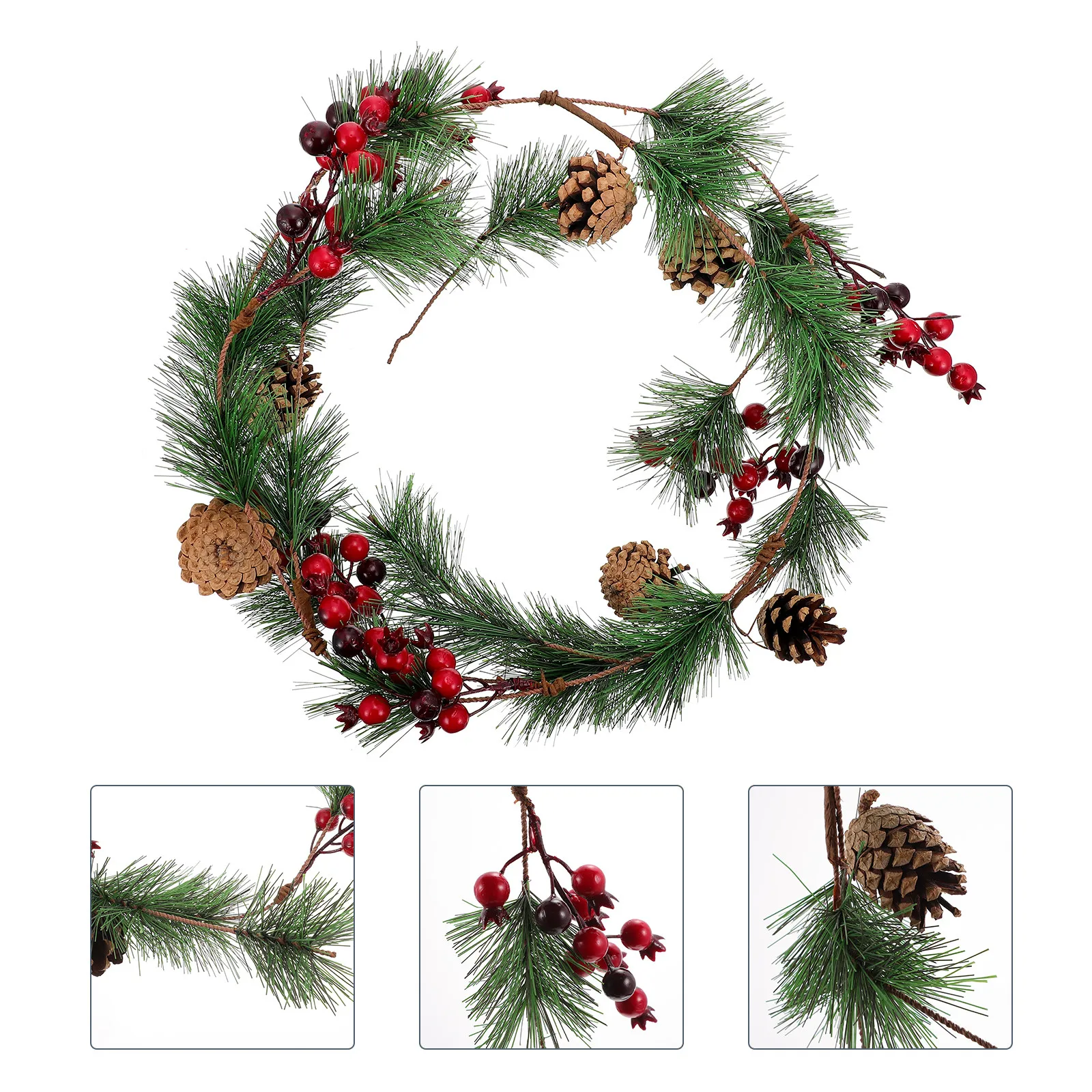 1Pcs Christmas Rattan Ornament Realistic Artificial Xmas Hanging Decor Festive Embellishment Home Decoration Decorative Photo
1Pcs Christmas Rattan Ornament Realistic Artificial Xmas Hanging Decor Festive Embellishment Home Decoration Decorative Photo