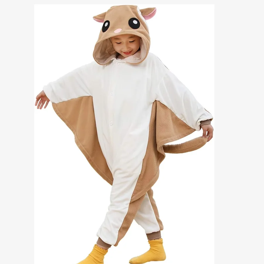 Kids Squirrel Onesie Animal Kigurumi Child Cosplay Costume Halloween Pajamas Christmas Gift Bat Pyjamas One-Piece Bodysuit
Kids Squirrel Onesie Animal Kigurumi Child Cosplay Costume Halloween Pajamas Christmas Gift Bat Pyjamas One-Piece Bodysuit