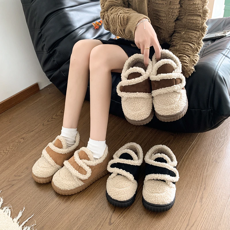 2025 Band Plush House Slippers for Women Open Toe Soft Sole Fuzzy Home Shoes Woman Winter Warm Indoor Floor Slippers
2025 Band Plush House Slippers for Women Open Toe Soft Sole Fuzzy Home Shoes Woman Winter Warm Indoor Floor Slippers