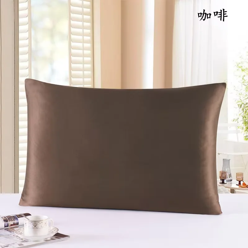 16 Mm Single Sided Silk Pillow Case Invisible Zipper 100% Silk Pillow Case Funda Almohada
16 Mm Single Sided Silk Pillow Case Invisible Zipper 100% Silk Pillow Case Funda Almohada