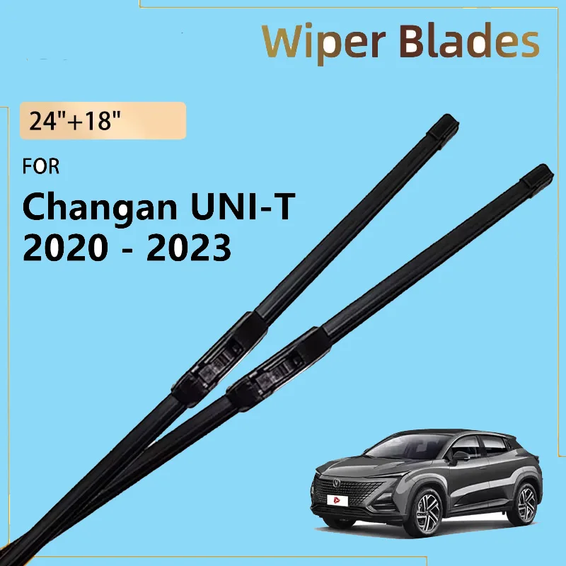 For Changan UNI-T UNIT UNI T 2020 2021 2022 2023 Accessories Car Front Wiper Blades Windshield Windscreen Window Brushes 24"+18"
For Changan UNI-T UNIT UNI T 2020 2021 2022 2023 Accessories Car Front Wiper Blades Windshield Windscreen Window Brushes 24"+18"