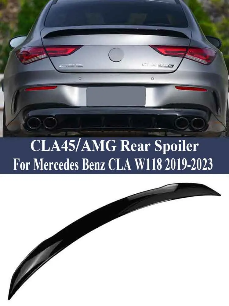 Rear Trunk Spoiler Wing Kit Cla45 AMG Style For Mercedes Benz CLA45 W118 C118 2019-2023 Car Accessories CLA200 CLA220 CLA250
Rear Trunk Spoiler Wing Kit Cla45 AMG Style For Mercedes Benz CLA45 W118 C118 2019-2023 Car Accessories CLA200 CLA220 CLA250