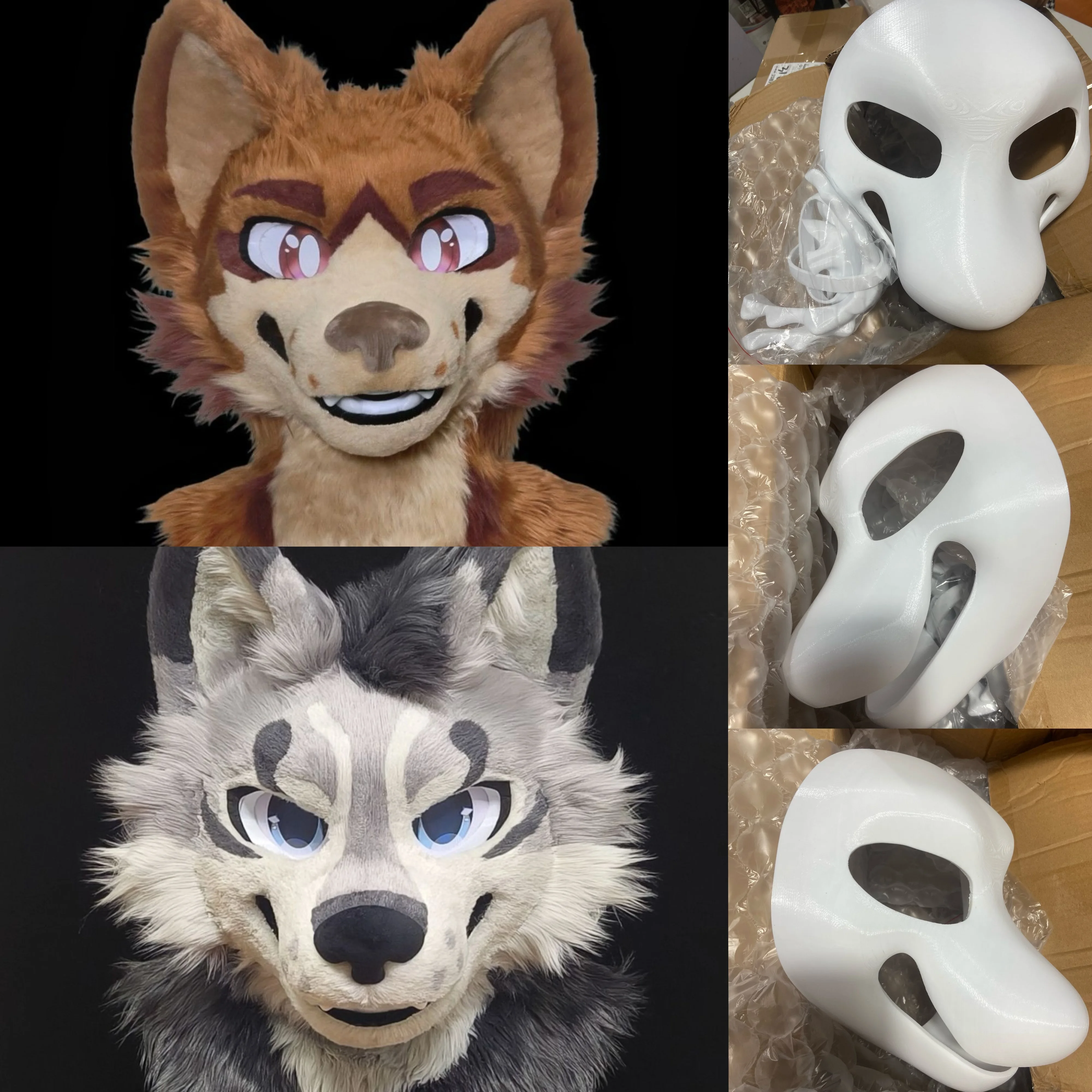 American Base Mask 3D Printed with Canine PLA Material, Animal Costume Cartoon Cute Skull, Fury Accessories,cos Prop
American Base Mask 3D Printed with Canine PLA Material, Animal Costume Cartoon Cute Skull, Fury Accessories,cos Prop
