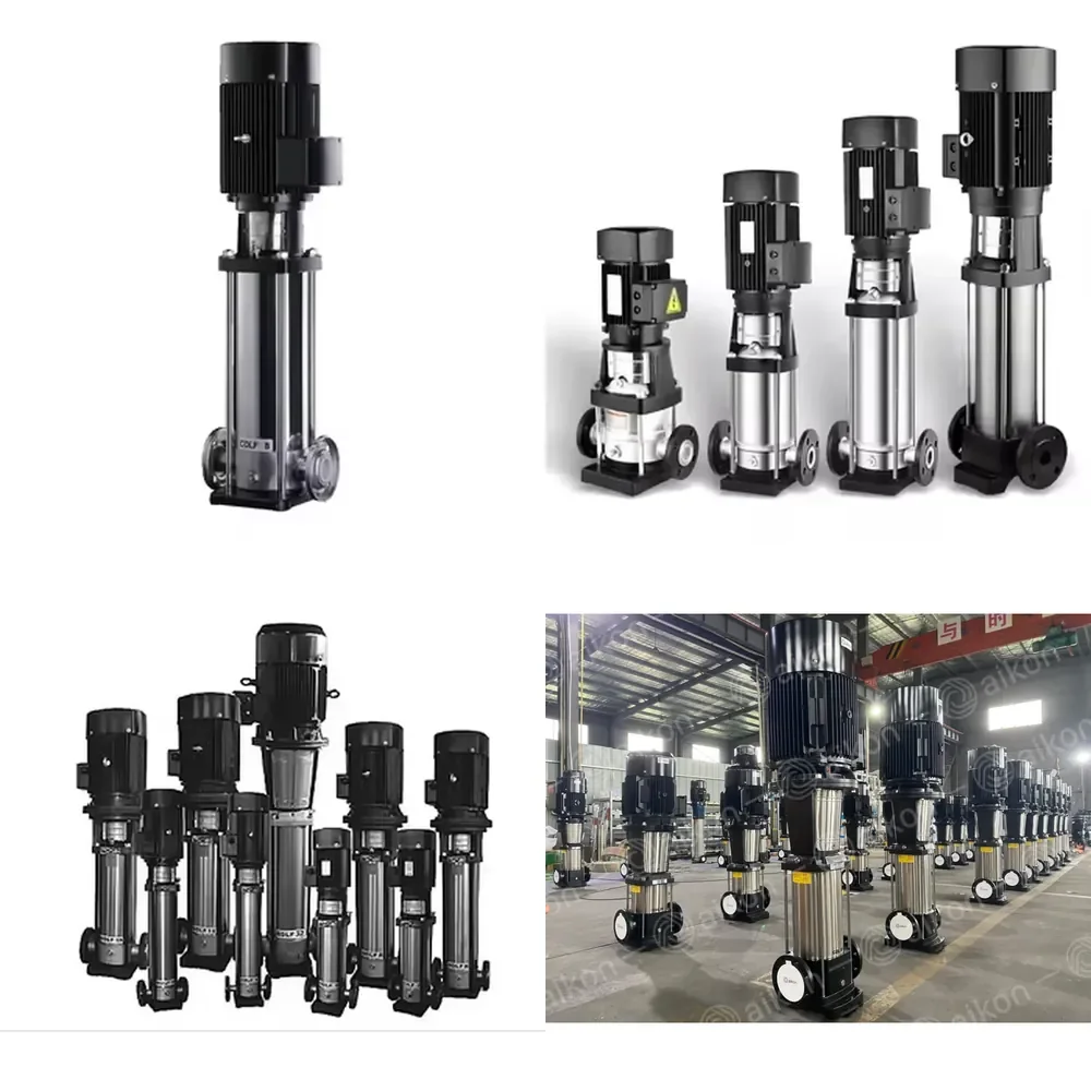 Aikon CDL Series Vertical Multistage Pump 0.37kw 5hp 200m Maximum Head Screw Impeller for Fire Clean Water 60Hz OEM Support
Aikon CDL Series Vertical Multistage Pump 0.37kw 5hp 200m Maximum Head Screw Impeller for Fire Clean Water 60Hz OEM Support
