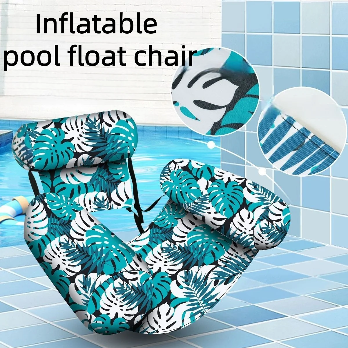 Pool Floats Chairs Adult Inflatable Pool Lounger with Arm & Backrest Water Floating Recliner Water Hammock for Summer Water Fun
Pool Floats Chairs Adult Inflatable Pool Lounger with Arm & Backrest Water Floating Recliner Water Hammock for Summer Water Fun