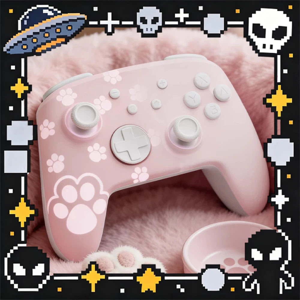 FUNLAB FF01-2 Game Handle Hall Rocker First Firefly RGB Lamp Effect Esports Handle Double Back Key Design One-Button Wake-Up
FUNLAB FF01-2 Game Handle Hall Rocker First Firefly RGB Lamp Effect Esports Handle Double Back Key Design One-Button Wake-Up