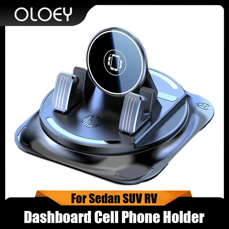 Auto Dashboard Rotating Phone Holder Anti Fall Tool For Sedan SUV RV
Auto Dashboard Rotating Phone Holder Anti Fall Tool For Sedan SUV RV