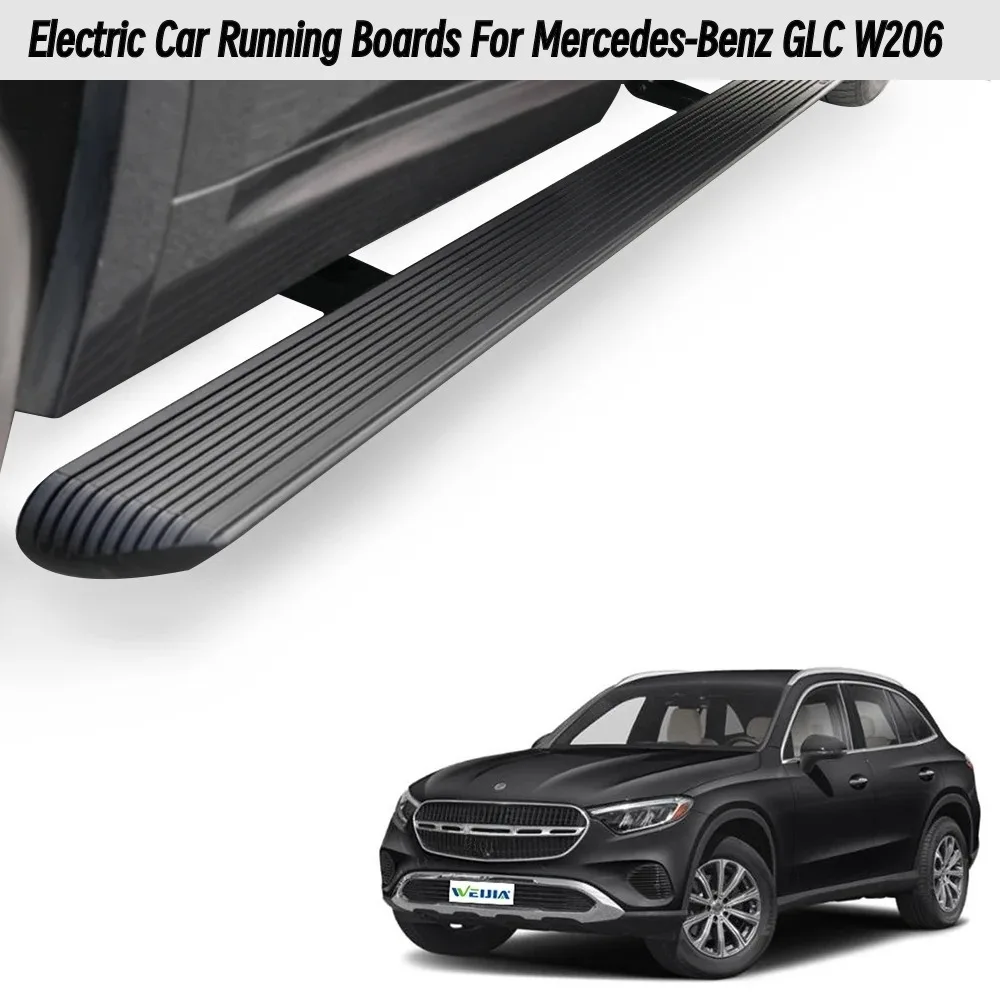 Automatic Electric Running Boards for Mercedes-Benz GLC W206, Fit GLE W167 GLS X167, Retractable Side Steps with LED Lights
Automatic Electric Running Boards for Mercedes-Benz GLC W206, Fit GLE W167 GLS X167, Retractable Side Steps with LED Lights