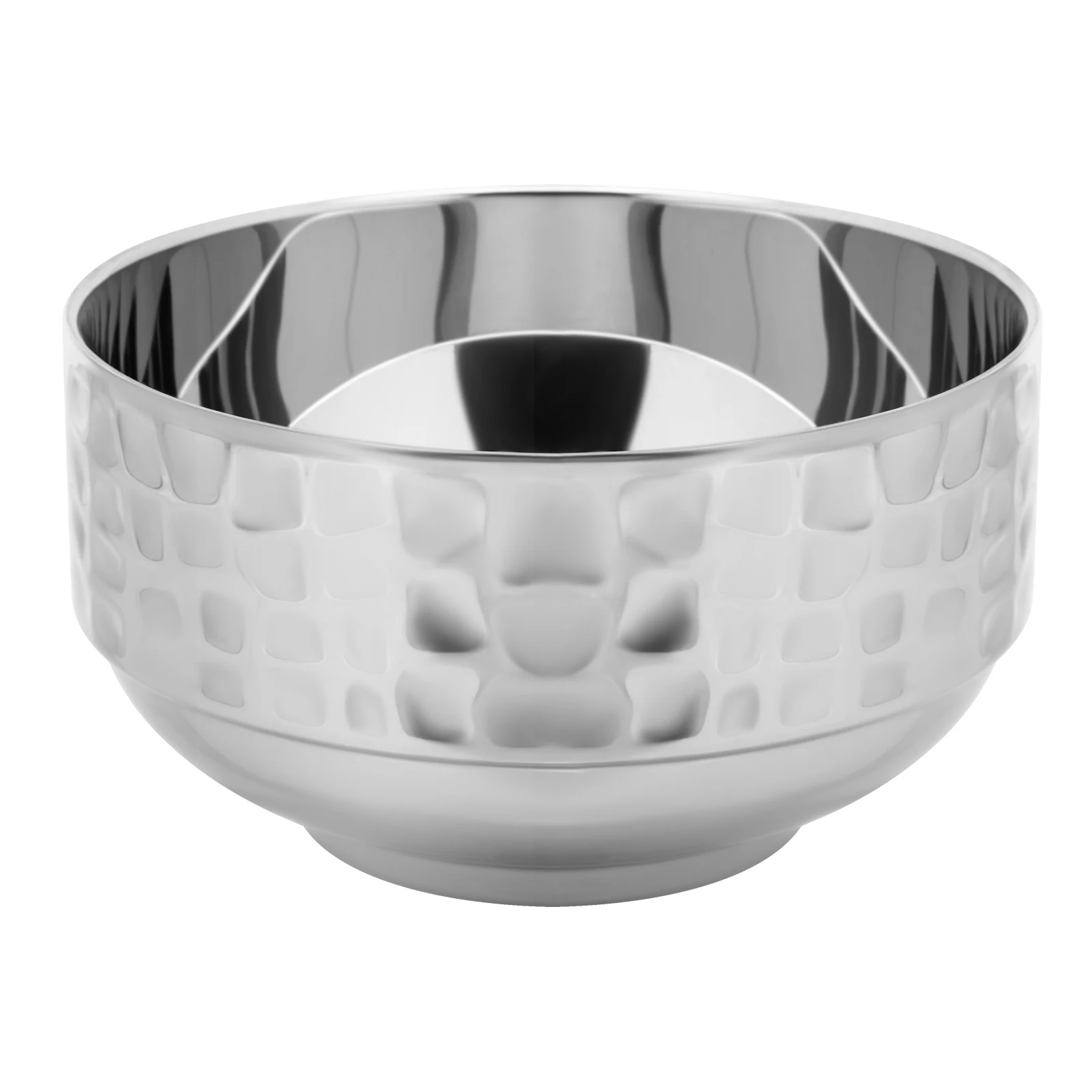Stainless Steel Rice Bowl Double Layer Soup Noodle Kitchen Food Serving Bowls Insulation Home Use Dining 
Stainless Steel Rice Bowl Double Layer Soup Noodle Kitchen Food Serving Bowls Insulation Home Use Dining