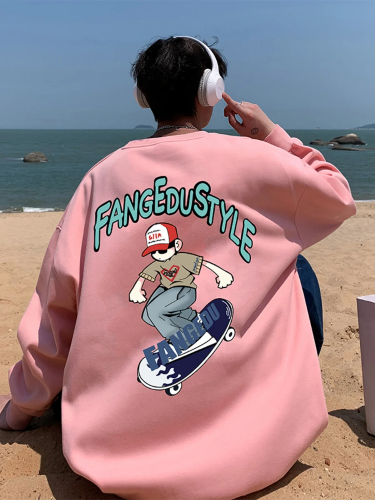 Розовое худи оверсайз в стиле Вест-Кост для мужчин, весна-осень, модный бренд, свободный крой, толстовка унисекс, повседневная уличная одежда
Розовое худи оверсайз в стиле Вест-Кост для мужчин, весна-осень, модный бренд, свободный крой, толстовка унисекс, повседневная уличная одежда