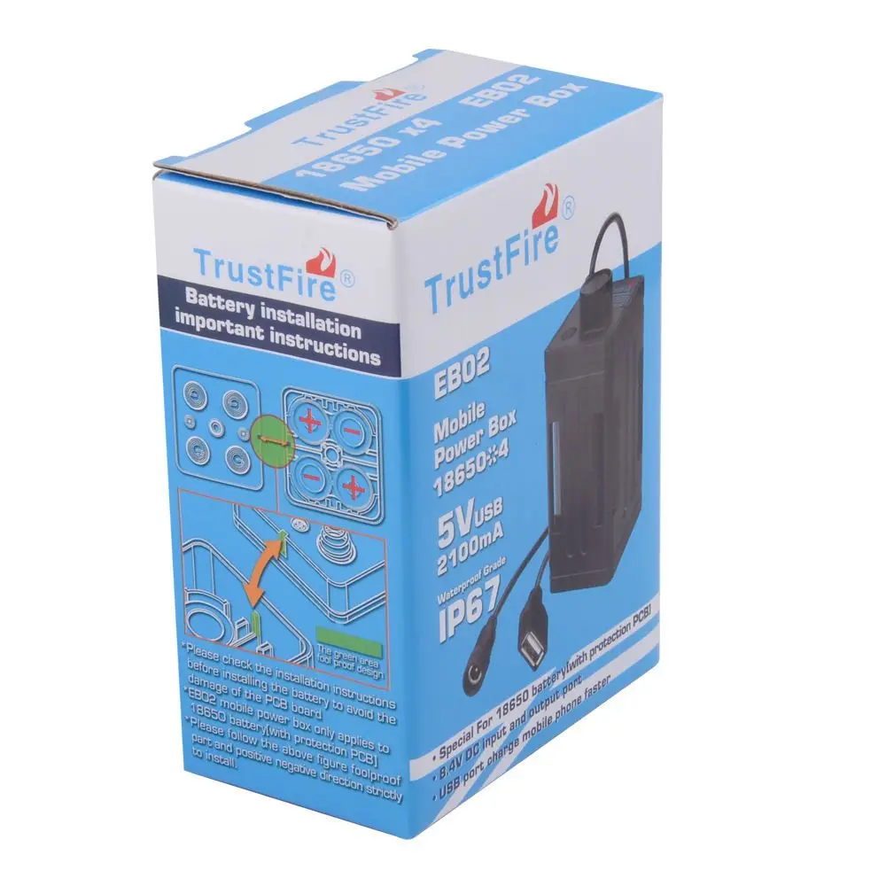 8.4V Power bank Case 18650*4 USB DC Battery Pack for Waterproof Outdoor Portable Battery
8.4V Power bank Case 18650*4 USB DC Battery Pack for Waterproof Outdoor Portable Battery