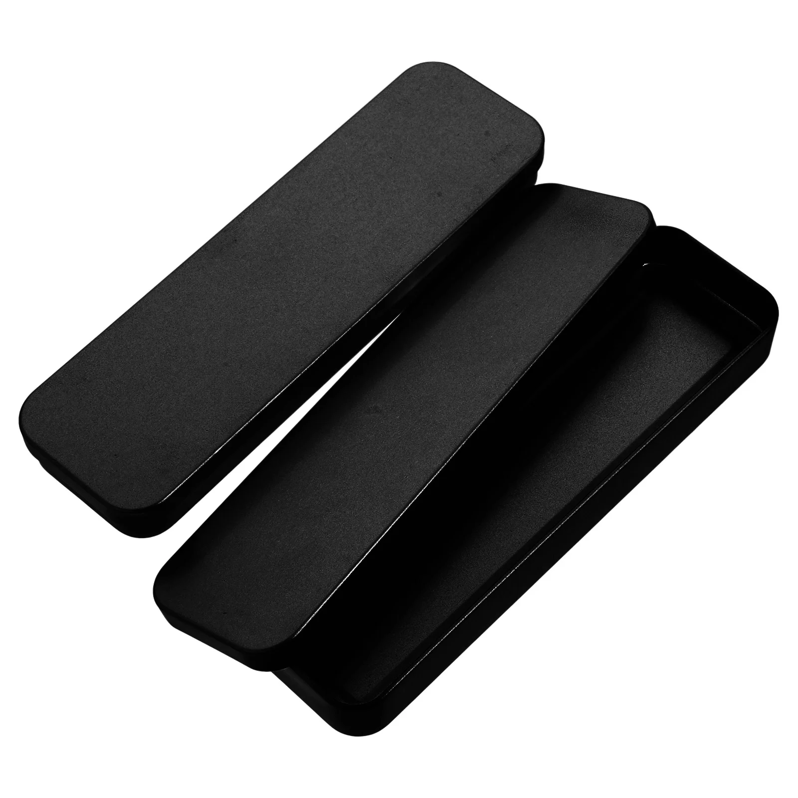 2 Pcs Tinplate Box Pen Holder Empty Metal Pencil Case Stationery Organizer Rectangular Stylish Boxes Single
2 Pcs Tinplate Box Pen Holder Empty Metal Pencil Case Stationery Organizer Rectangular Stylish Boxes Single