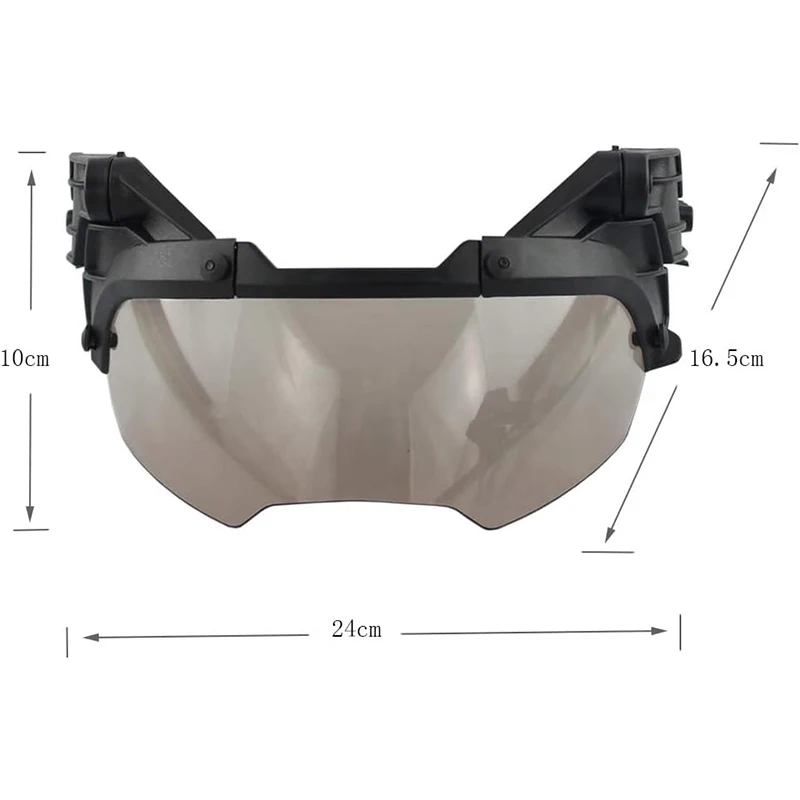 Adjustable Tactical Helmet Guide OP Goggles Detachable FAST MICH Helmet Anti Fog and Anti Riot OP CS Protective Goggles
Adjustable Tactical Helmet Guide OP Goggles Detachable FAST MICH Helmet Anti Fog and Anti Riot OP CS Protective Goggles