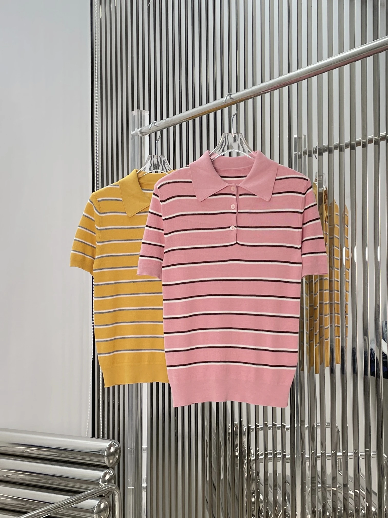 Slimming Short Sleeve Knitted Neck Top Women's Striped Casual Style Fashionable Versatile Breathable Comfortable Skin-fr...
Slimming Short Sleeve Knitted Neck Top Women's Striped Casual Style Fashionable Versatile Breathable Comfortable Skin-fr...