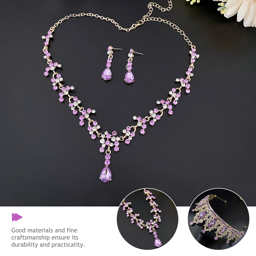 1Set Wedding Bridal Jewelry Set Tiara Necklace Earrings Exquisite Design for Bride Wedding Jewelry for Bride Bridal Tiara
1Set Wedding Bridal Jewelry Set Tiara Necklace Earrings Exquisite Design for Bride Wedding Jewelry for Bride Bridal Tiara