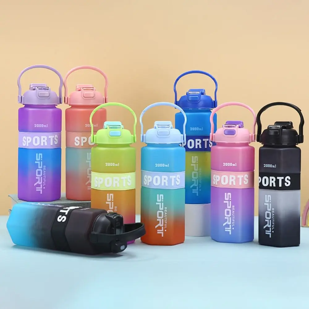 Three Piece Set Sports Water Bottle Set Large Capacity Hexagon Leak Proof Colorful Cup Gradient Color with Straw
Three Piece Set Sports Water Bottle Set Large Capacity Hexagon Leak Proof Colorful Cup Gradient Color with Straw
