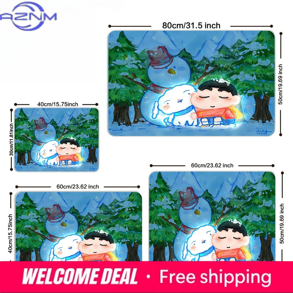 Crayon Shin-chan & Shiro Winter Snowman Scene Dish Drying Mat, Non-Slip Washable Pad
Crayon Shin-chan & Shiro Winter Snowman Scene Dish Drying Mat, Non-Slip Washable Pad