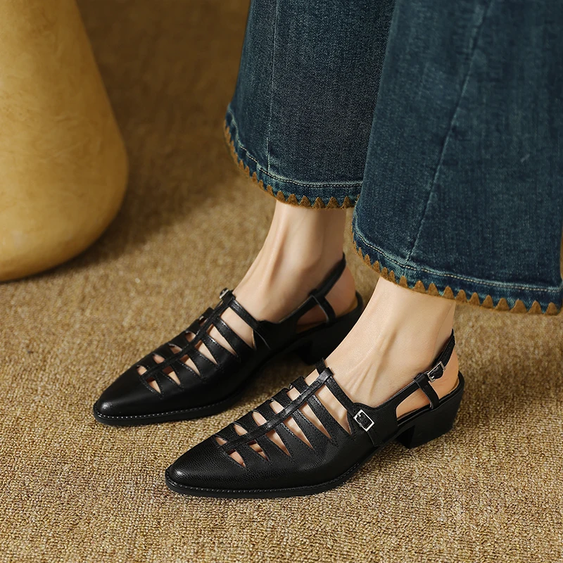 Summer 2025 New Fashion Elegant Concise Women Gladiator Sandals High Heels Genuine Leather Pumps Party Office Prom Shoes Woman
Summer 2025 New Fashion Elegant Concise Women Gladiator Sandals High Heels Genuine Leather Pumps Party Office Prom Shoes Woman