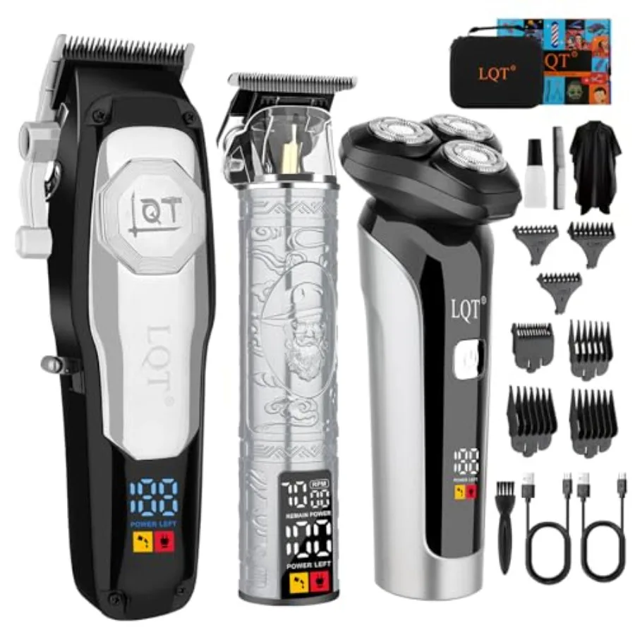 Hair Clipper Kit for Men Grooming Set with Precision Hair Clippers Detail Trimmer Shaver and Travel Case - Hair Cutting Kit for
Hair Clipper Kit for Men Grooming Set with Precision Hair Clippers Detail Trimmer Shaver and Travel Case - Hair Cutting Kit for