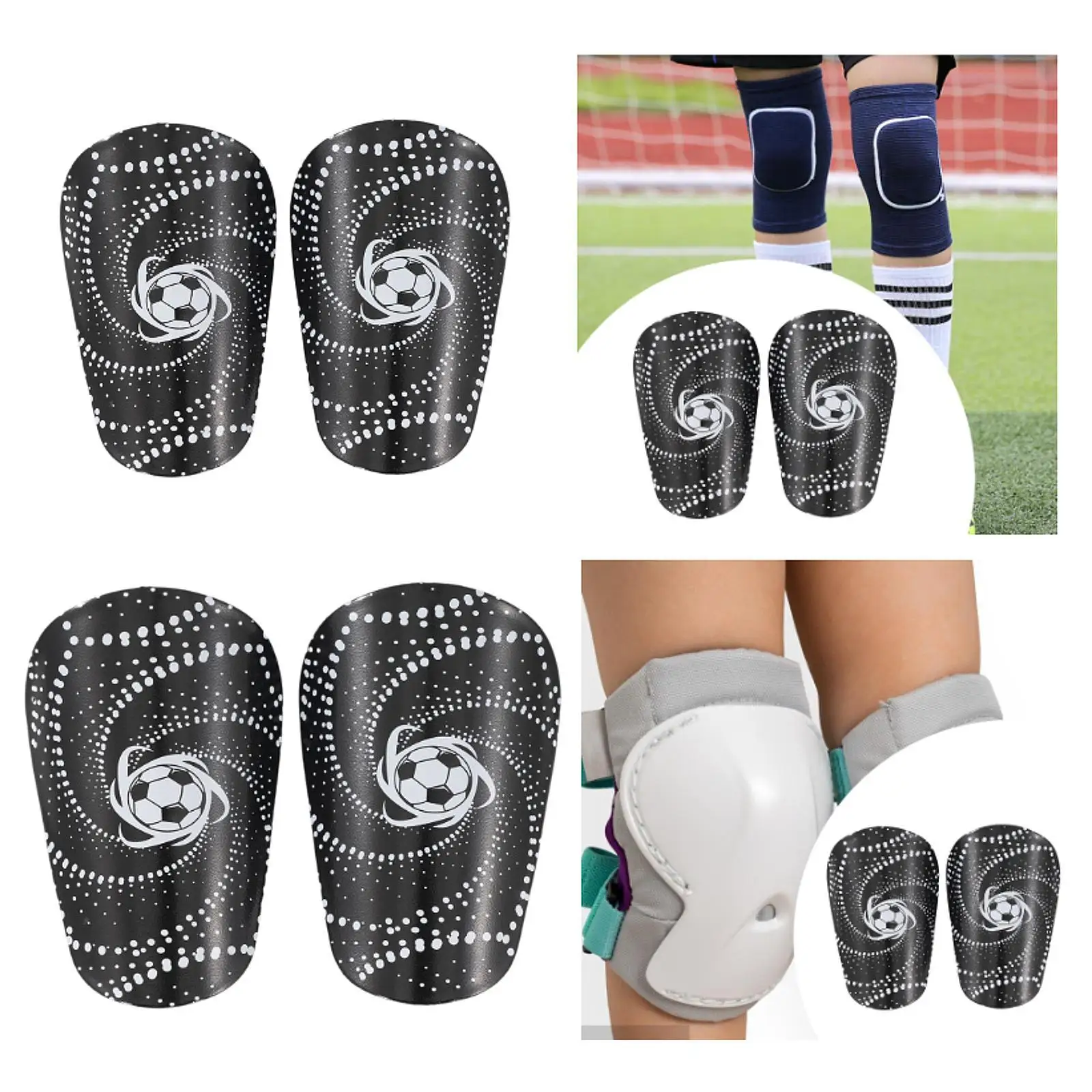 Футбольные щитки для голени, наколенники, компактное удобное спортивное защитное снаряжение для ног
Футбольные щитки для голени, наколенники, компактное удобное спортивное защитное снаряжение для ног