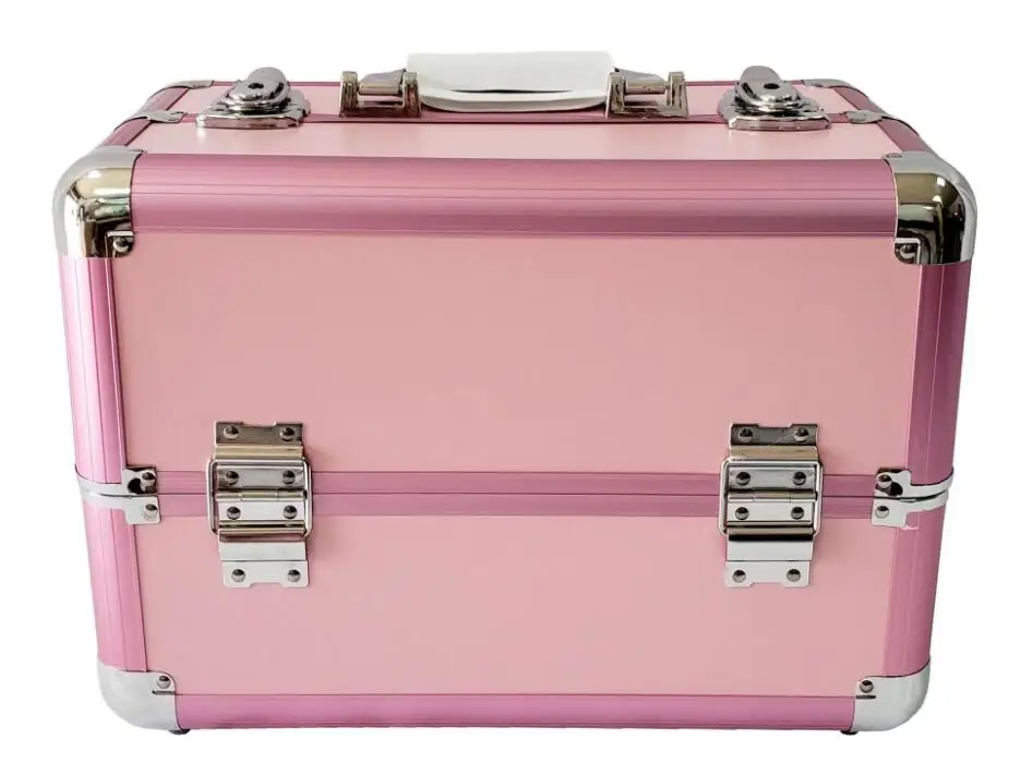 Women Professional Metal Makeup Suitcase Makeup Box Organizer Beauty Cosmetic Bag Beautician Storage Box Portable Cosmetic Case
Women Professional Metal Makeup Suitcase Makeup Box Organizer Beauty Cosmetic Bag Beautician Storage Box Portable Cosmetic Case