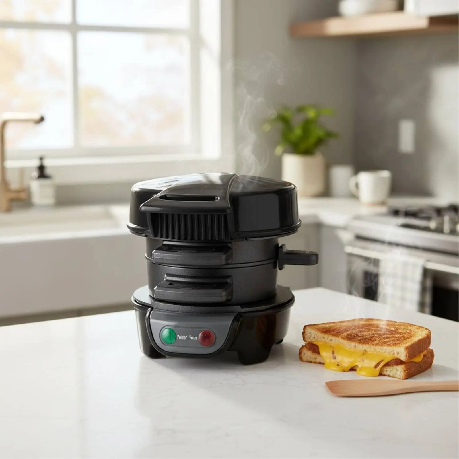 Electric Sandwich Appliance Multi-Function Breakfast Sandwich Grill Contact Grill Nonstick Plates Kitchen Appliance Easy To
Electric Sandwich Appliance Multi-Function Breakfast Sandwich Grill Contact Grill Nonstick Plates Kitchen Appliance Easy To