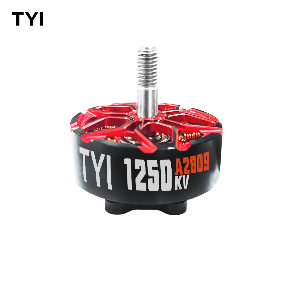 TYI A2809 1250KV Micro Motor Walk-Through Aircraft Motor Controller Brushless Drone Motor for Fpv
TYI A2809 1250KV Micro Motor Walk-Through Aircraft Motor Controller Brushless Drone Motor for Fpv
