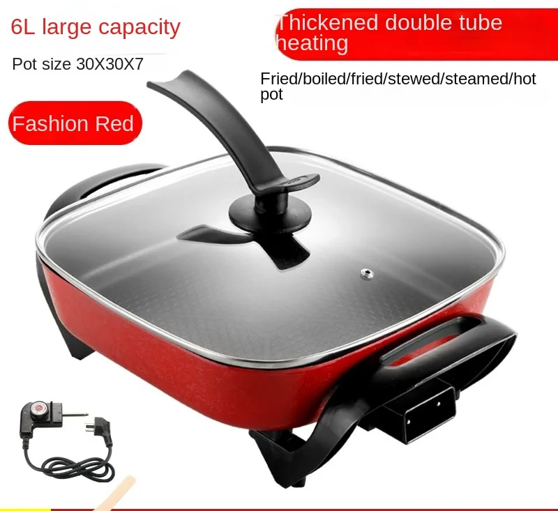 42Kitchen With This Premium Electric Skillet - Non Stick, Glass Lid &1360Watts multicooker cocina electrica 밥솥 اواني ワッフルメーカー
42Kitchen With This Premium Electric Skillet - Non Stick, Glass Lid &1360Watts multicooker cocina electrica 밥솥 اواني ワッフルメーカー