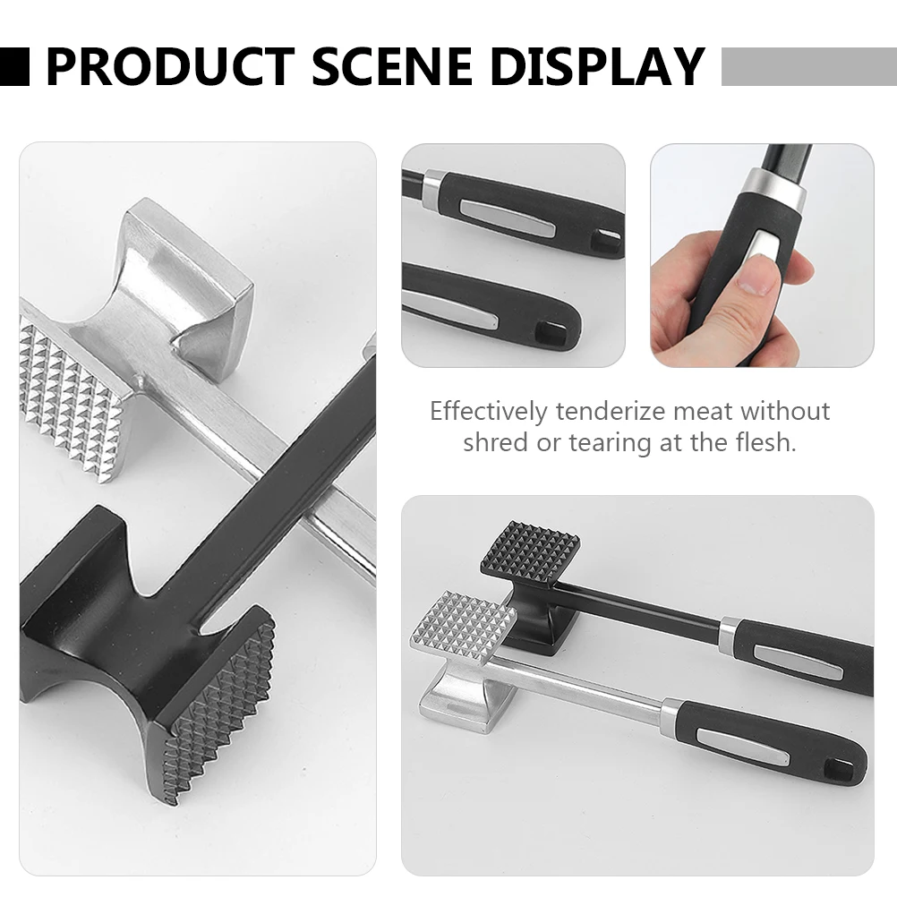 Meat Tenderizer Hammer Kitchen Mallet Beef Steak Pounder Tool For Lamb Chicken Restaurant Home Use Comfort Grip
Meat Tenderizer Hammer Kitchen Mallet Beef Steak Pounder Tool For Lamb Chicken Restaurant Home Use Comfort Grip
