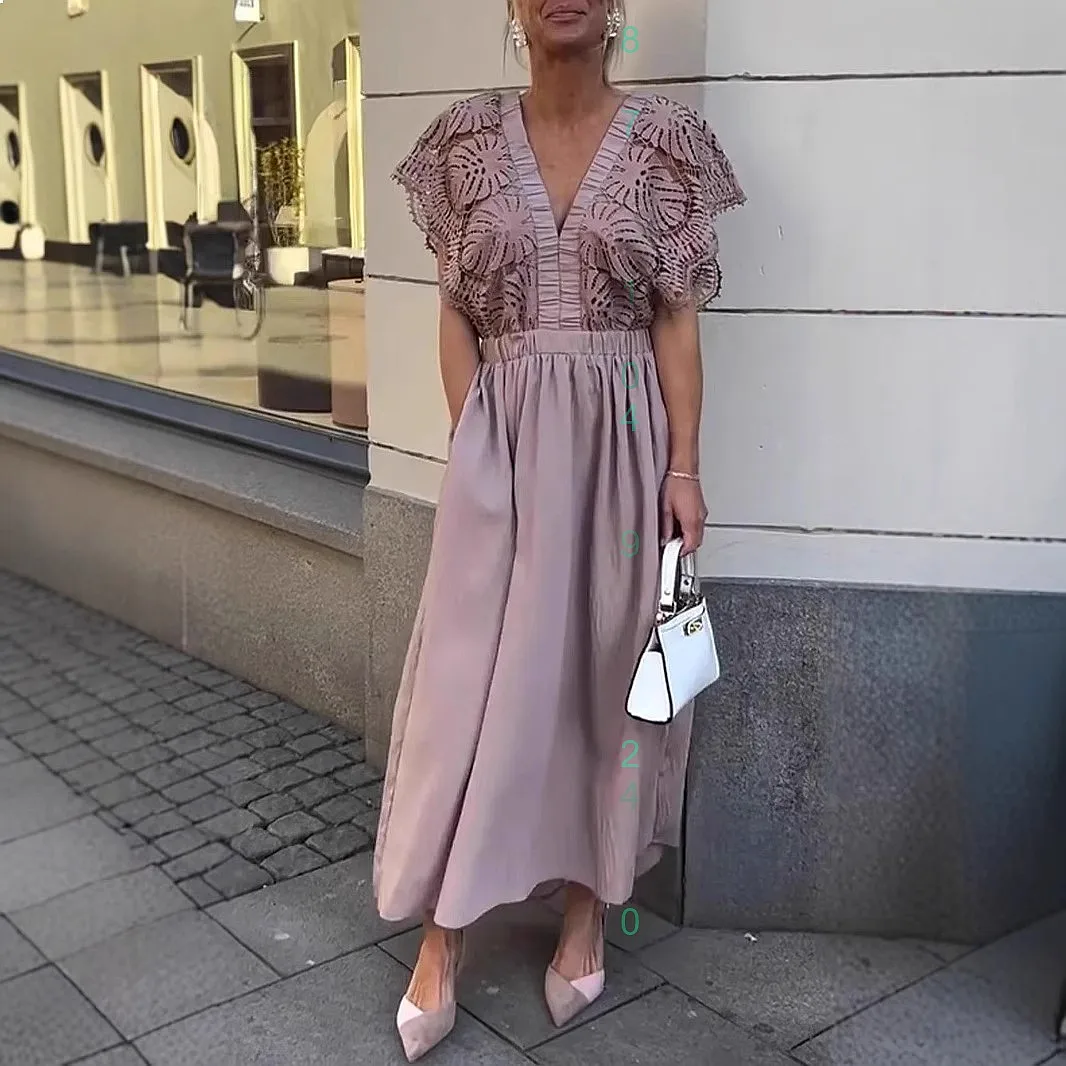Summer Women V Neck Sleeveless Hollow Lace Dress Dresses Casual Overall Jumpsuit Playsuit
Summer Women V Neck Sleeveless Hollow Lace Dress Dresses Casual Overall Jumpsuit Playsuit