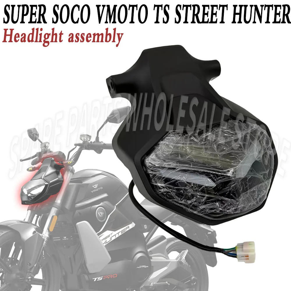 Front Head Light Signal With Bulb Bracket Assembly Headlight assembly For Super Soco VMOTO TS Street Hunter TsStreet
Front Head Light Signal With Bulb Bracket Assembly Headlight assembly For Super Soco VMOTO TS Street Hunter TsStreet