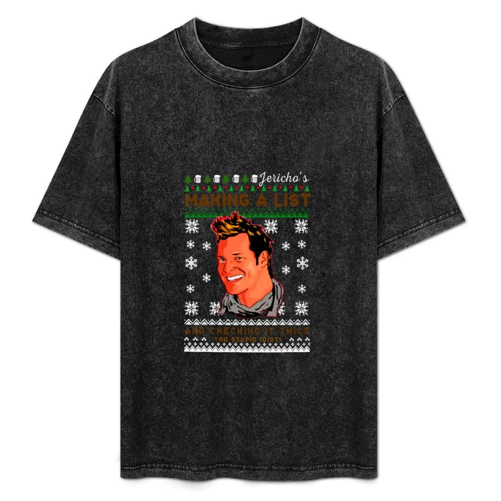 Chris Jericho - Making A List and Checking It Twice Christmas T-Shirt Lightweight Cooling Short Sleeve Tee
Chris Jericho - Making A List and Checking It Twice Christmas T-Shirt Lightweight Cooling Short Sleeve Tee