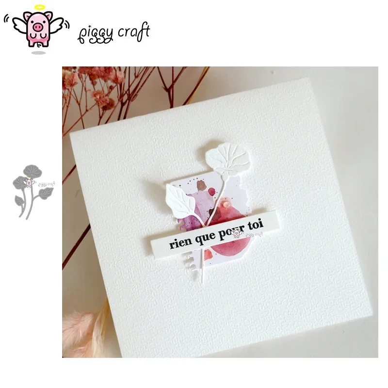 Piggy Craft metal cutting dies cut die mold Flower leaf decoration Scrapbook paper craft knife mold blade punch stencils dies
Piggy Craft metal cutting dies cut die mold Flower leaf decoration Scrapbook paper craft knife mold blade punch stencils dies