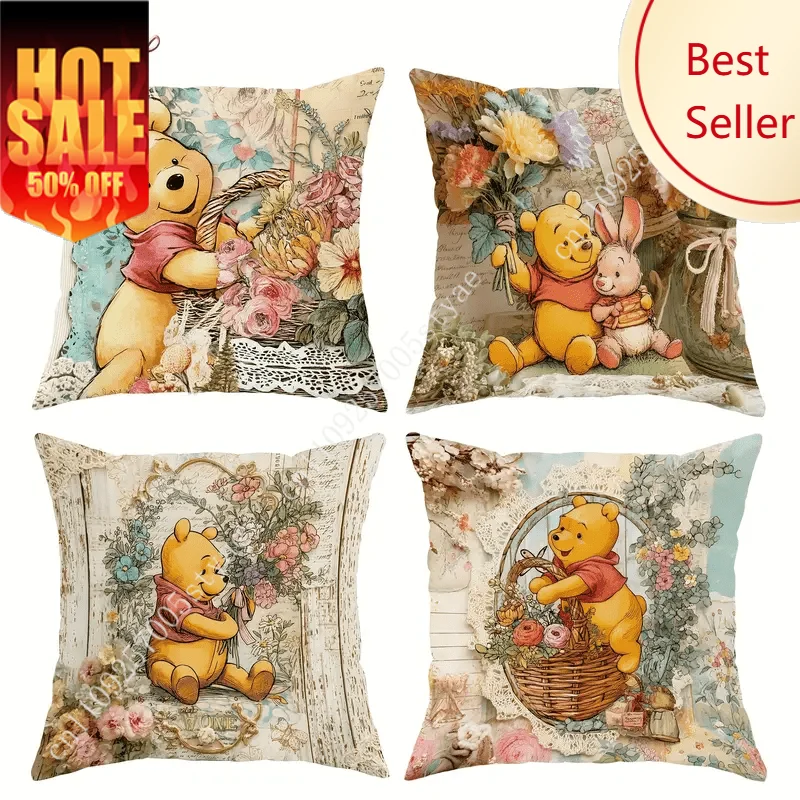 Winnie The Pooh Pillowcase Disney Cartoon Pillow Case Soft Sofa Bed Decoration Holiday Party Boy Girl Gifts Custom Pillow Cover
Winnie The Pooh Pillowcase Disney Cartoon Pillow Case Soft Sofa Bed Decoration Holiday Party Boy Girl Gifts Custom Pillow Cover