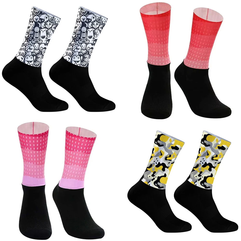 Велосипедные носки в клетку с градиентом, силиконовые бесшовные носки с градиентной строчкой, носки для шоссейного велосипеда, носки для бега
Велосипедные носки в клетку с градиентом, силиконовые бесшовные носки с градиентной строчкой, носки для шоссейного велосипеда, носки для бега