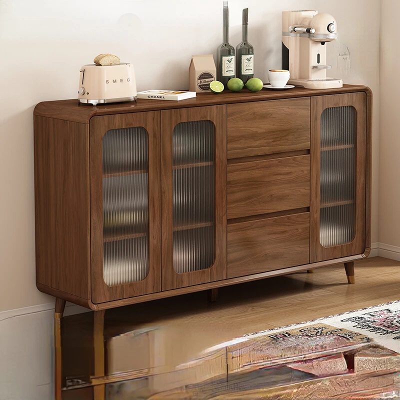 Nordic solid wood sideboard wall integrated living room locker tea cabinet
Nordic solid wood sideboard wall integrated living room locker tea cabinet