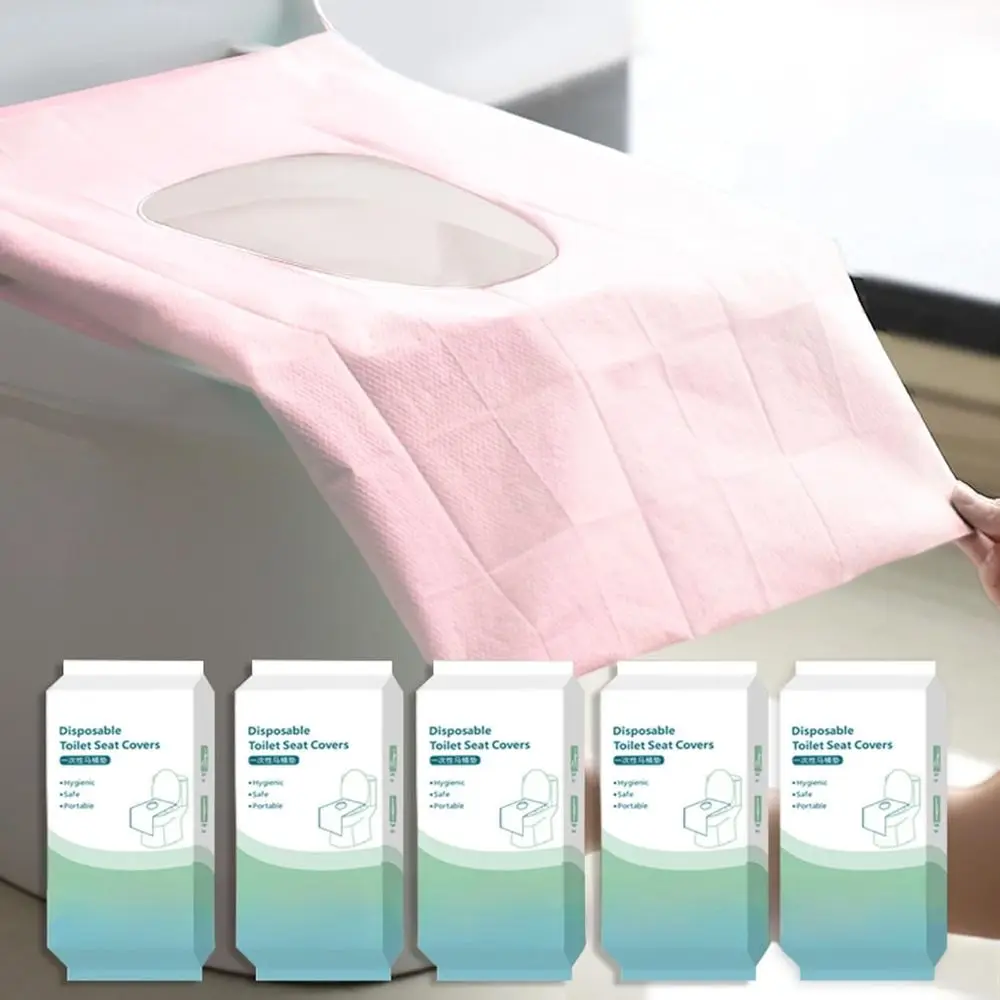 Disposable Toilet Seat Covers, XL Travel Liners, 50 Pack, Pink, for Outdoor, Hotel, Hospital, Public Restrooms
Disposable Toilet Seat Covers, XL Travel Liners, 50 Pack, Pink, for Outdoor, Hotel, Hospital, Public Restrooms