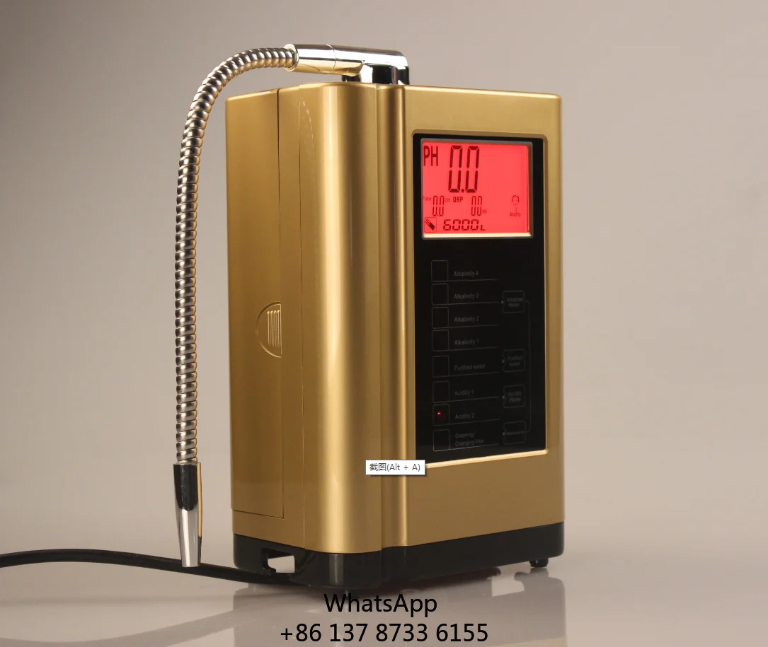 Eco-friendly Home Use Ionized Alkaline Water
Eco-friendly Home Use Ionized Alkaline Water