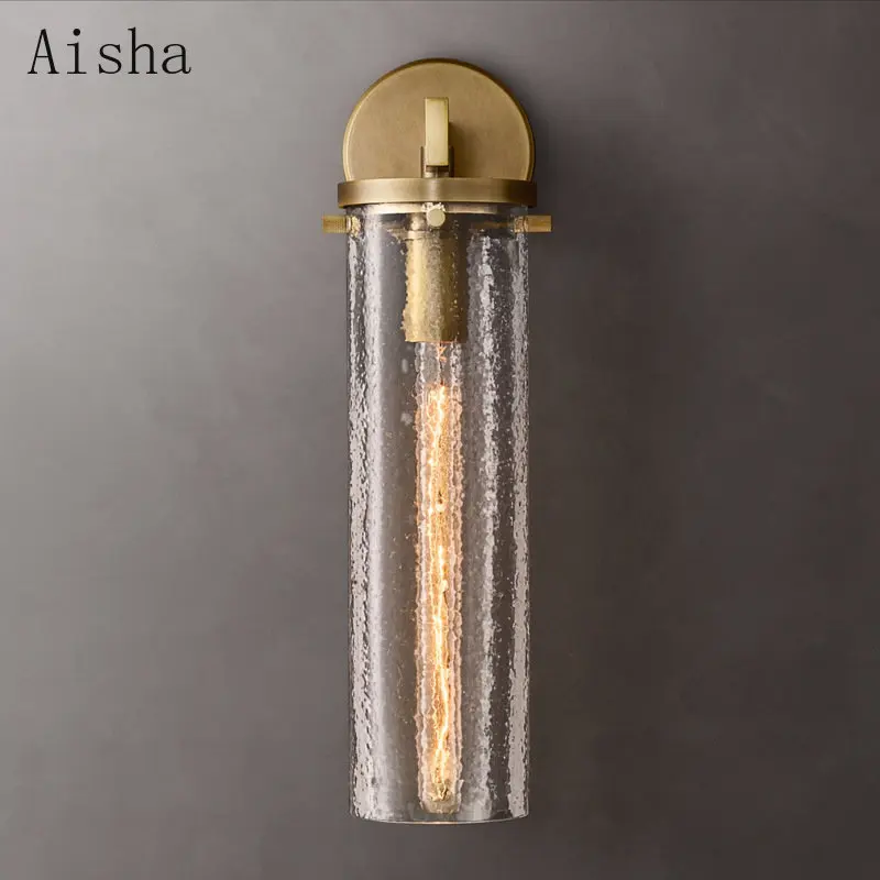 Retro Glass Wall Lamp Luxury Hotel Aisle Balcony Wall Sconce for Home Dining Room Living Room Interior Decoration Light Fixture
Retro Glass Wall Lamp Luxury Hotel Aisle Balcony Wall Sconce for Home Dining Room Living Room Interior Decoration Light Fixture