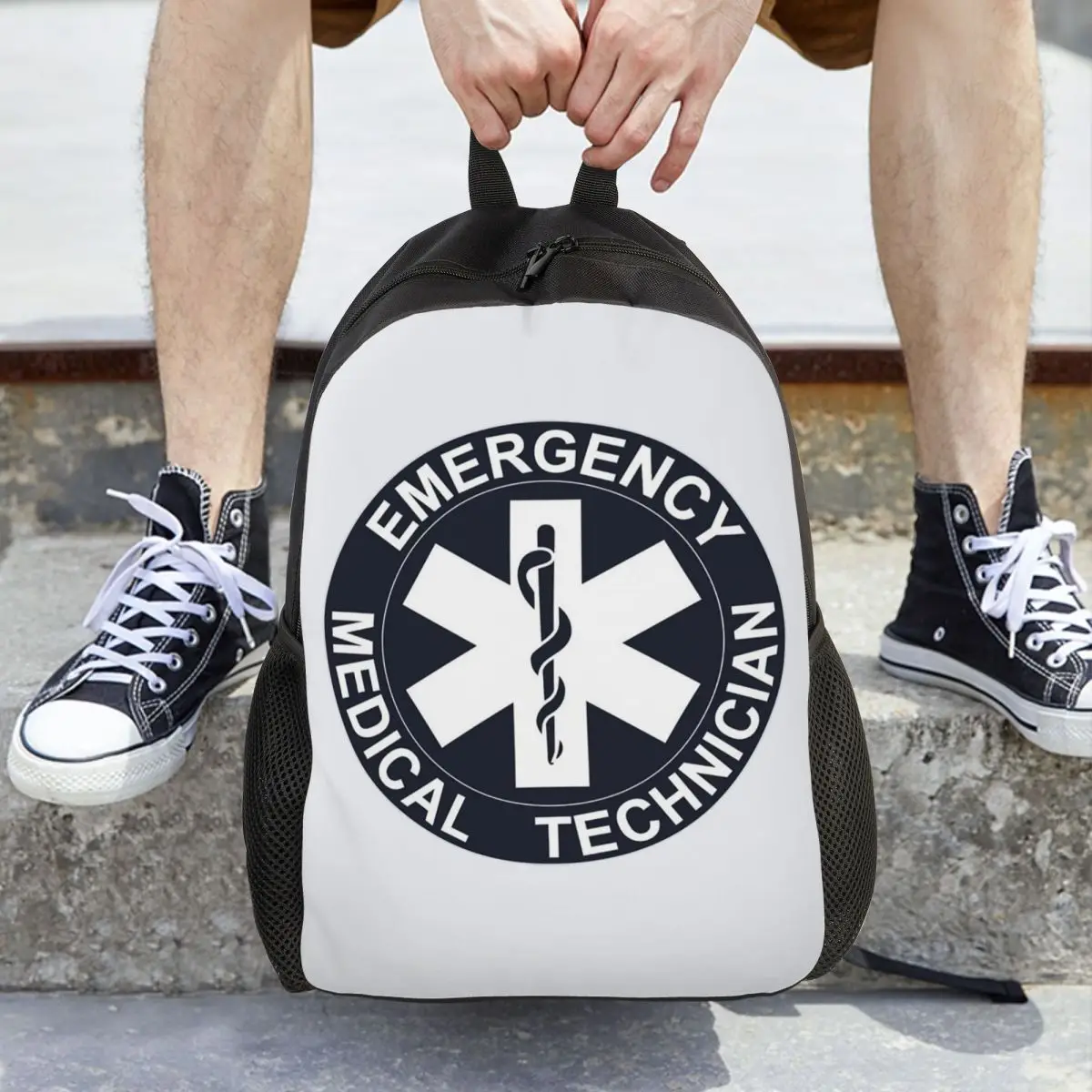 Emt Star Of Life Рюкзак для экстренной медицинской помощи, Лидер продаж, рюкзак большой емкости, детская сумка для книг, школьная сумка, сумки на плечо для мужчин и женщин
Emt Star Of Life Рюкзак для экстренной медицинской помощи, Лидер продаж, рюкзак большой емкости, детская сумка для книг, школьная сумка, сумки на плечо для мужчин и женщин