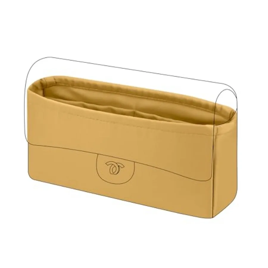 Purse Organizer Insert Silk Bag Organizer Luxury Handbag and Tote Shaper Fits Chanel CF Bags
Purse Organizer Insert Silk Bag Organizer Luxury Handbag and Tote Shaper Fits Chanel CF Bags