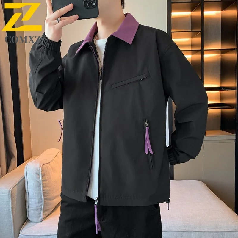 COMXZ Men Jacket New Outdoor Solid Color Loose Stand Collar Trekking Travel Hiking Camping Windbreaker Jackets Breathable Coat
COMXZ Men Jacket New Outdoor Solid Color Loose Stand Collar Trekking Travel Hiking Camping Windbreaker Jackets Breathable Coat