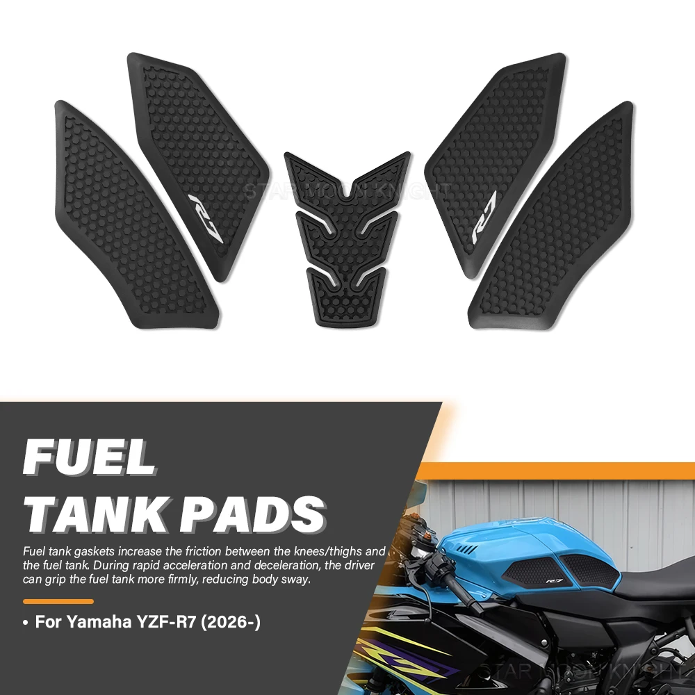 2026 New For YAMAHA YZF R7 YZF-R7 YZFR7 Motorcycle Side Fuel Tank Stickers Protector Knee Non-slip Pad Decal Tankpad Accessories
2026 New For YAMAHA YZF R7 YZF-R7 YZFR7 Motorcycle Side Fuel Tank Stickers Protector Knee Non-slip Pad Decal Tankpad Accessories