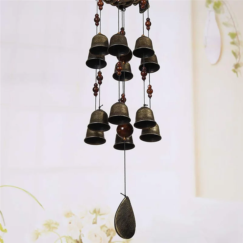 2PCS Bird Nest Wind Chimes, Wind Chime With 12 Pieces Bronze Bells For Garden And Home Decor
2PCS Bird Nest Wind Chimes, Wind Chime With 12 Pieces Bronze Bells For Garden And Home Decor
