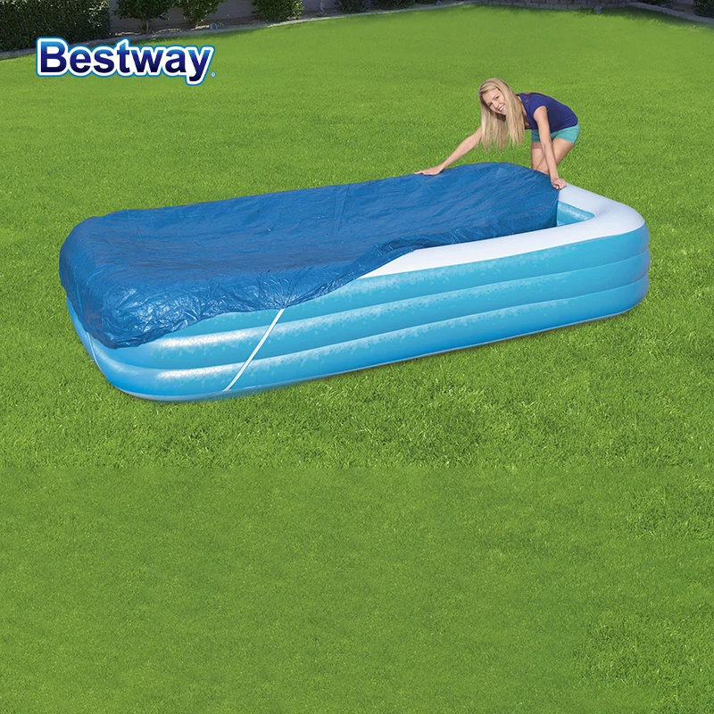 Bestway 58108 120x 72 Inch Home Pool Cover10 x 6’/3.05m x 1.83m Pool Cover for Patio PVC Inflatable Pools or Swimming Pools
Bestway 58108 120x 72 Inch Home Pool Cover10 x 6’/3.05m x 1.83m Pool Cover for Patio PVC Inflatable Pools or Swimming Pools