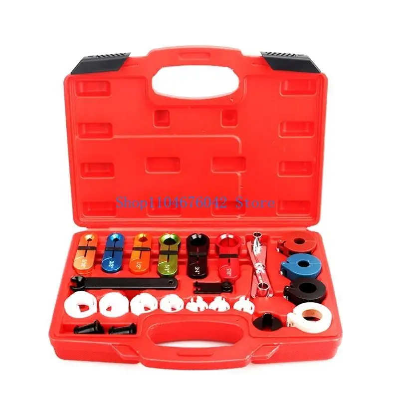 652F 22-piece Oil Pipe Remover Refrigerant Remover Tool for Car Maintenance Pipe
652F 22-piece Oil Pipe Remover Refrigerant Remover Tool for Car Maintenance Pipe