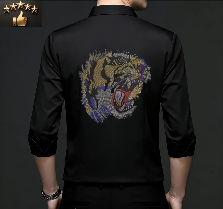 Designer Brand 2026 Exclusive Men's Rhinestone Shirt Trendy Casual Top
Designer Brand 2026 Exclusive Men's Rhinestone Shirt Trendy Casual Top