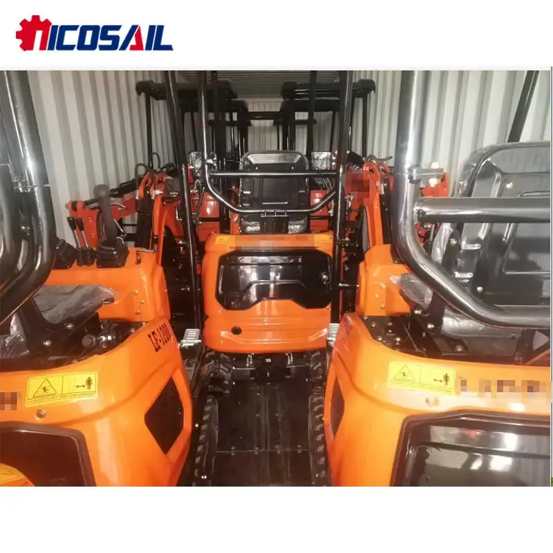 High Quality Mini Excavator Industrial Crawler Type EPA/EUR5 Certified for Construction Farm Orchard Projects
High Quality Mini Excavator Industrial Crawler Type EPA/EUR5 Certified for Construction Farm Orchard Projects